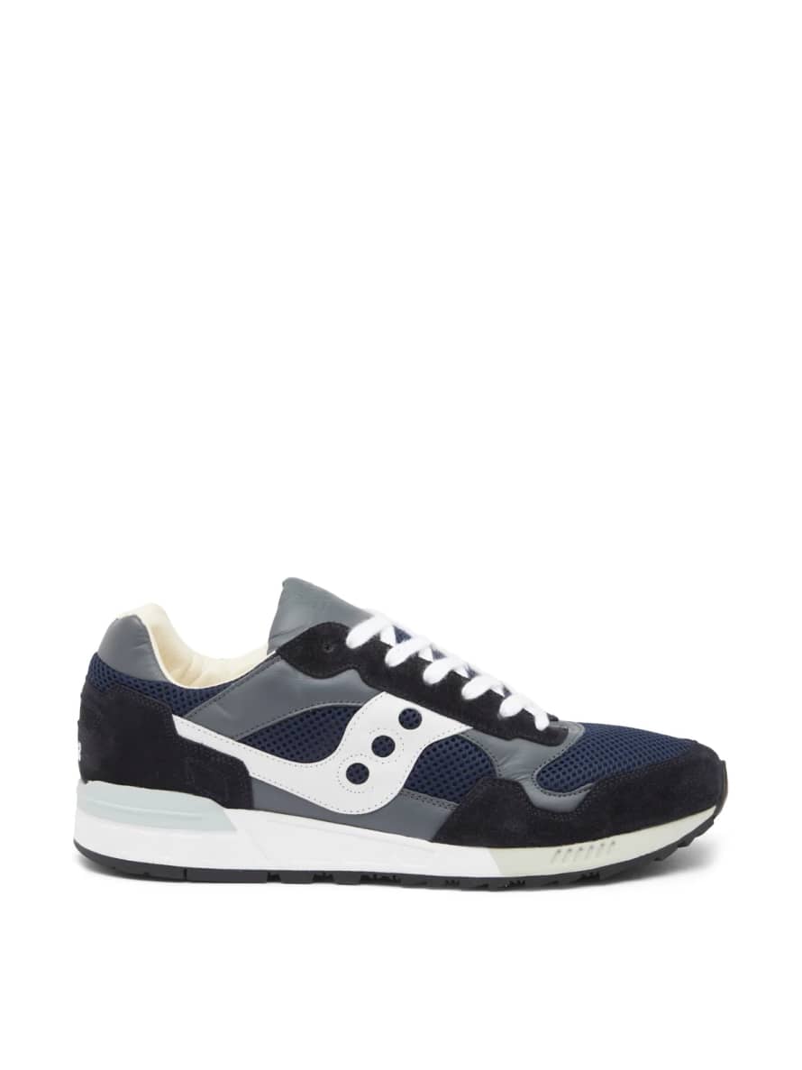 Saucony  Navy and White Shadow 5000  Sneakers