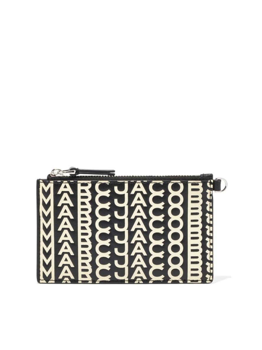 Marc Jacobs The Monogram Leather Wristlet Card Holder