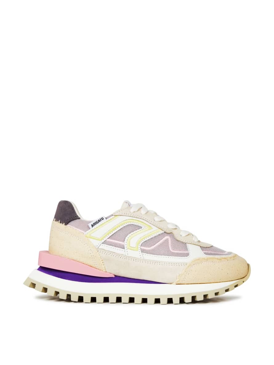 Axel Arigato Pink and Cremino Sonar Chunky Sneakers