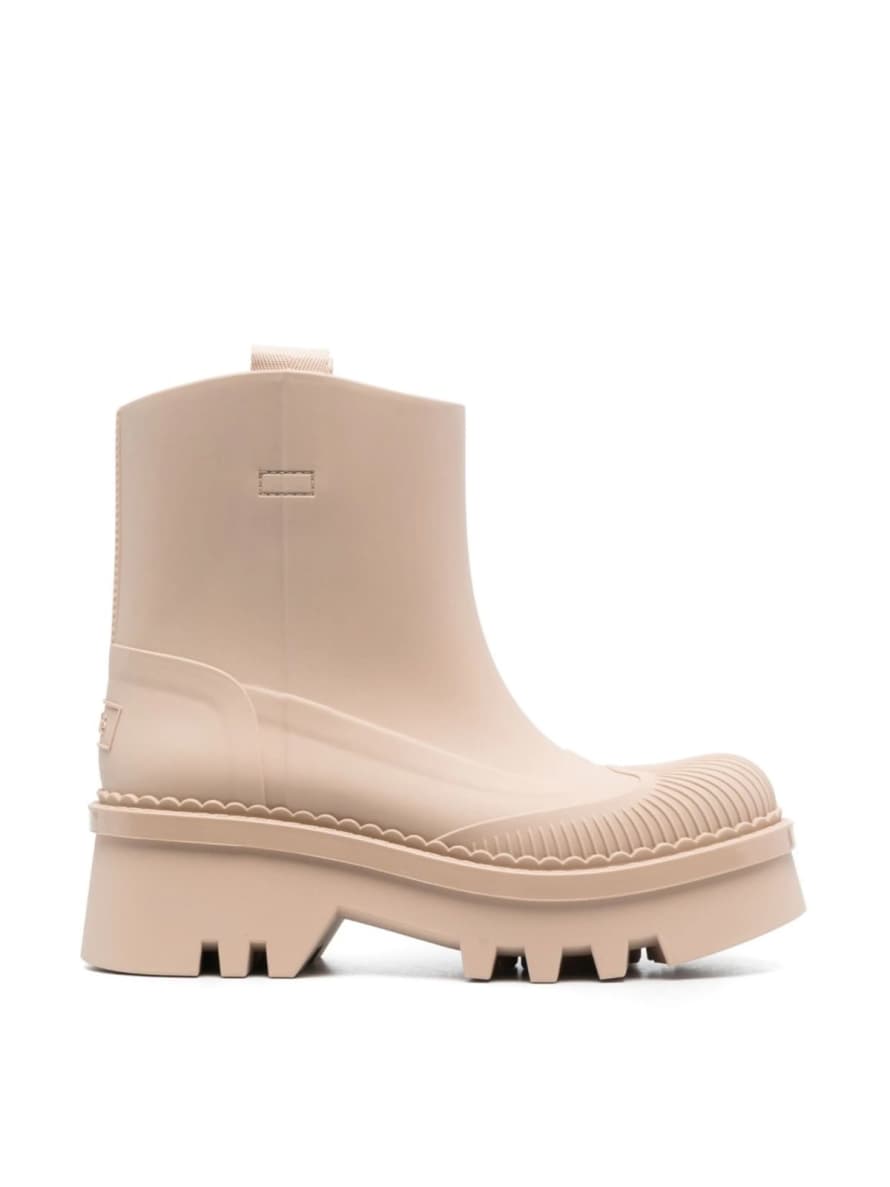 Chloe  Beige Rose Raina Rain Boots