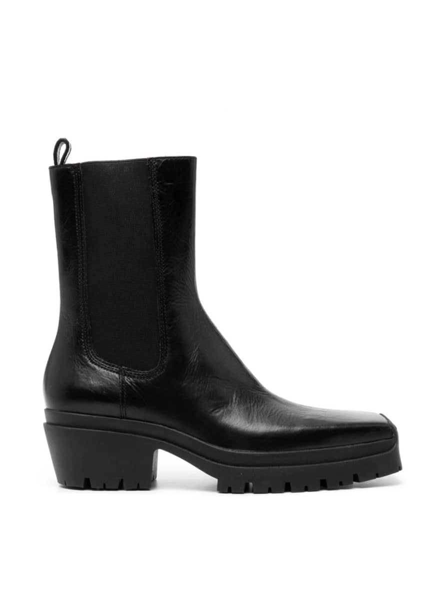 Alexander Wang Black Terrain 45 Moto Boots