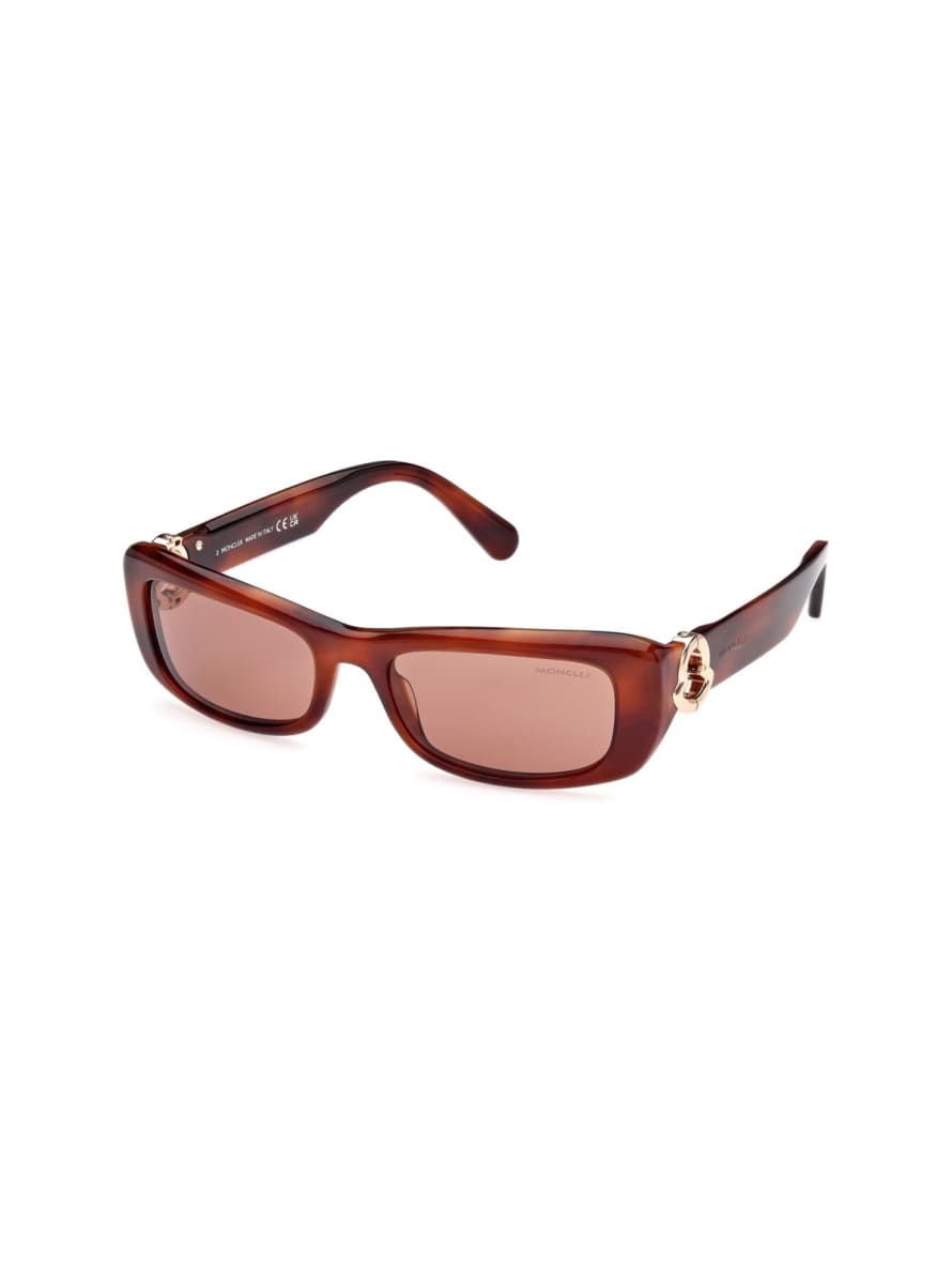 MONCLER Red Ml0245 Minuit Logo Sunglasses