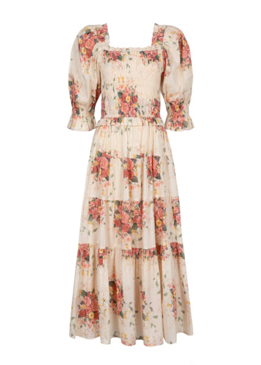 ST. CLAIR Daisy Dress In Spring Posy By