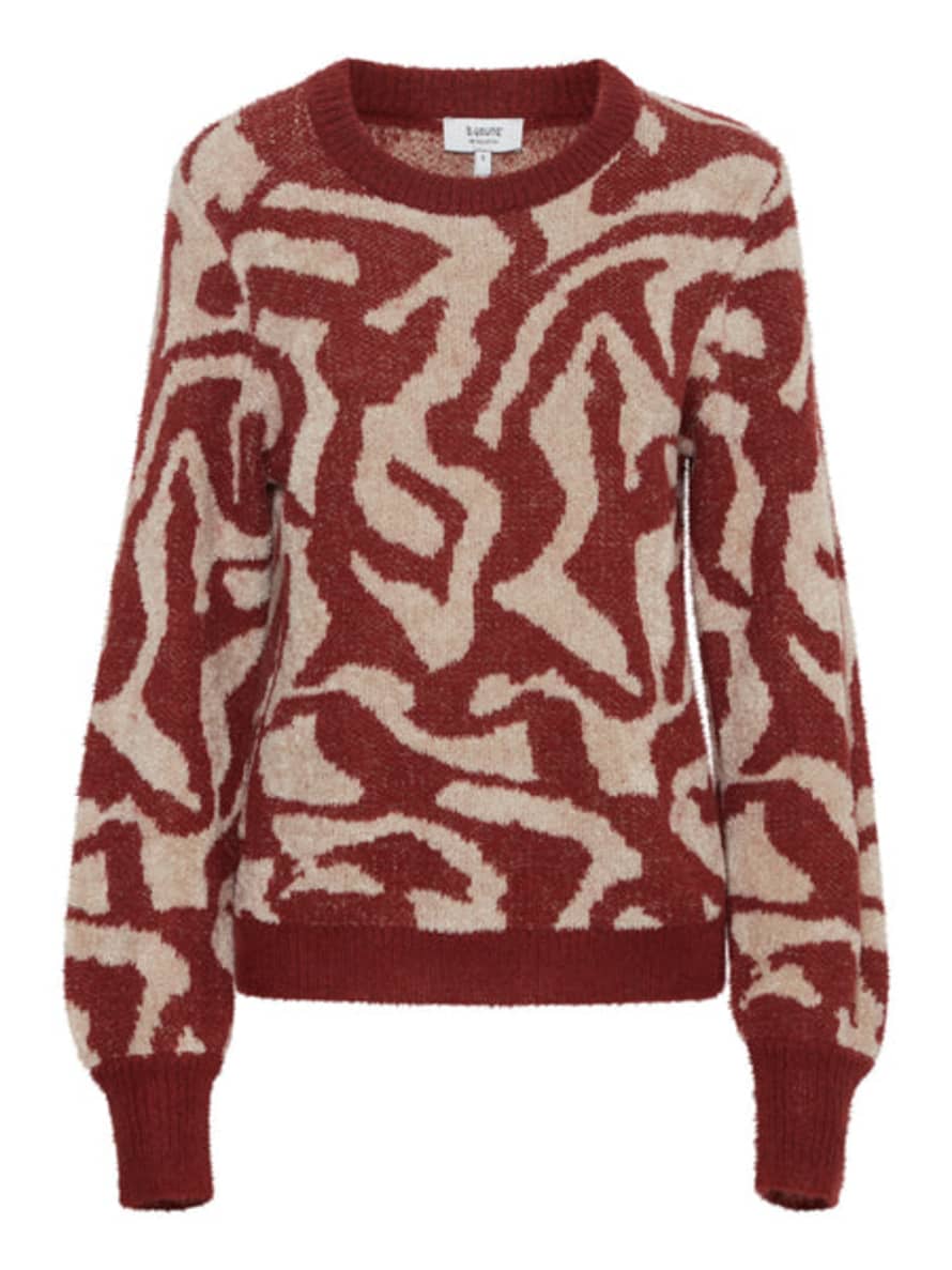 b.young Odille Jacquard Jumper