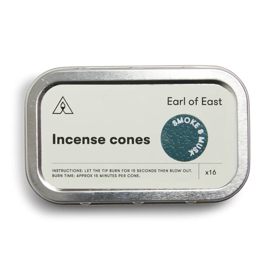 Earl of East London Smoke & Musk Incense Cones