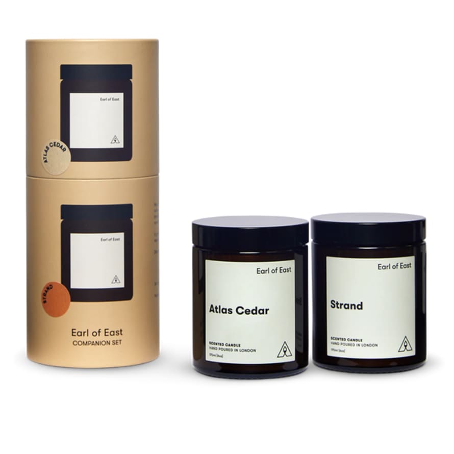 Earl of East London Companion Candle Set | Grounding