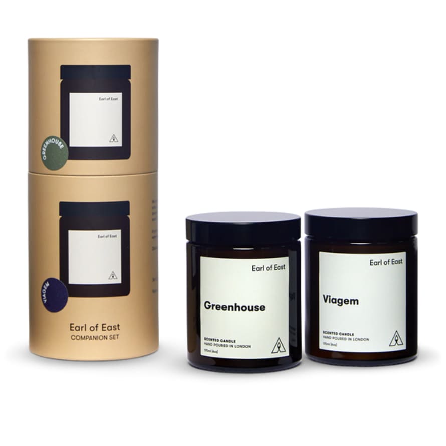 Earl of East London Companion Candle Set | Botanical