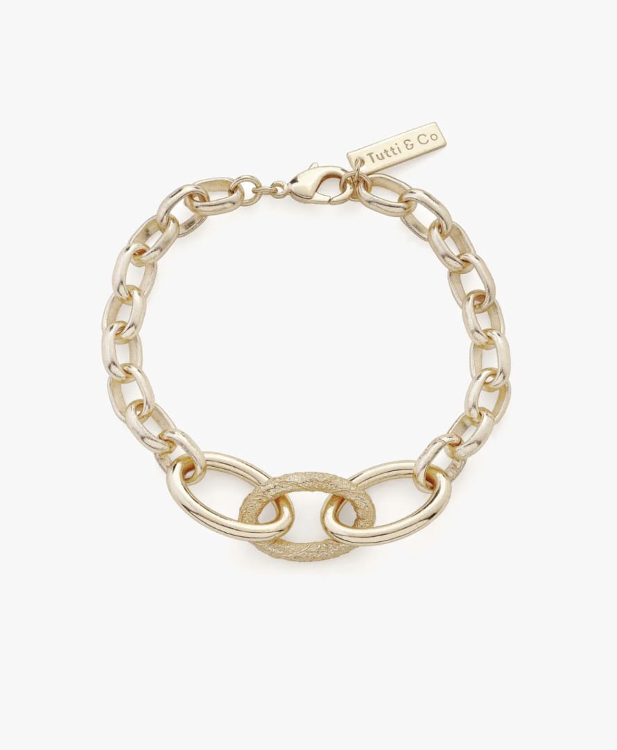 Tutti & Co Gold Behold Bracelet