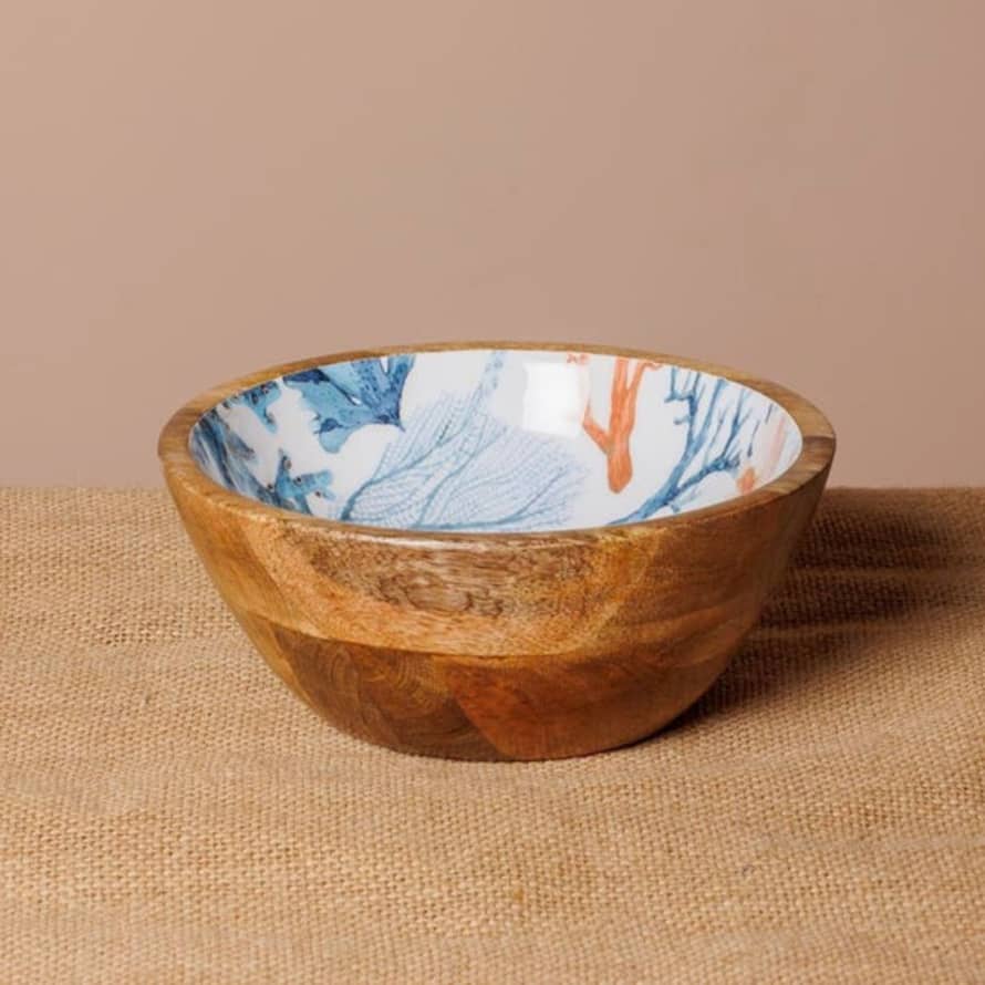 Distinctly Living Enamelled Salad Bowl - Coral