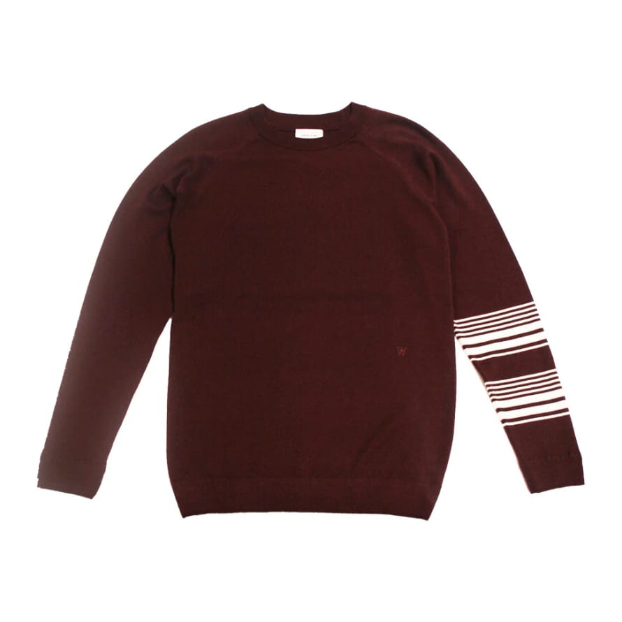 Wood Wood Red Bakoo Sweater