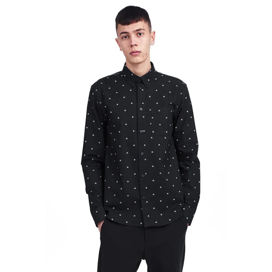 Wood Wood Black Timothy Shirt