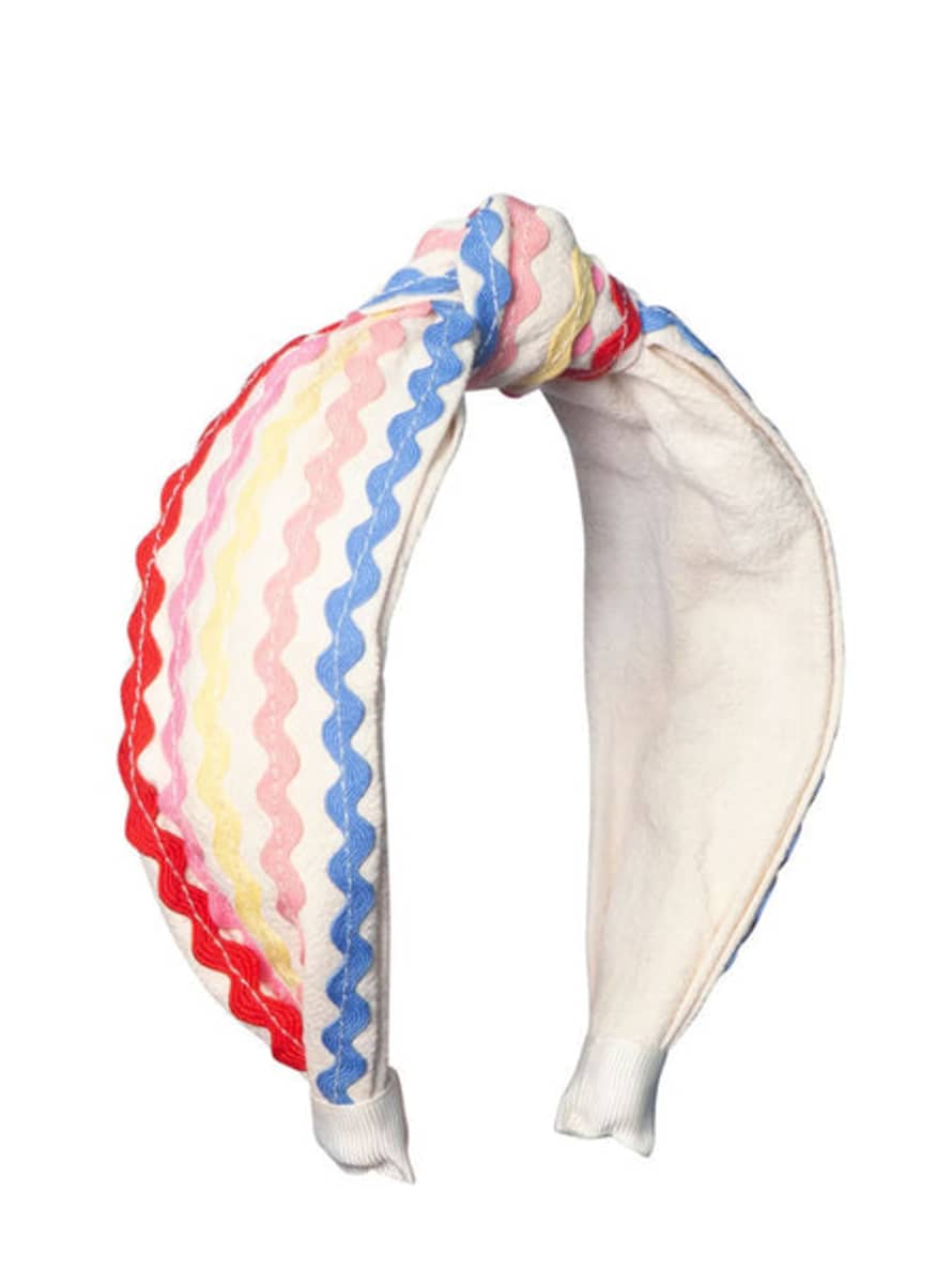 Rockahula Ric Rac Knotted Rainbow Headband