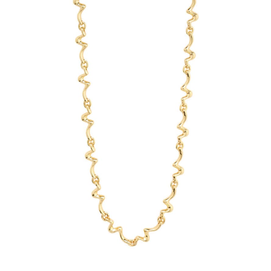 Pilgrim Penelope Recycled Necklace Gold-plated