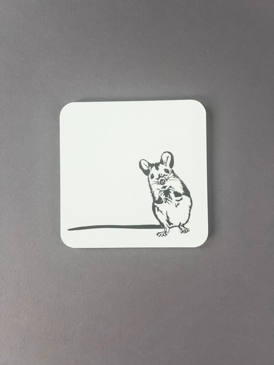 Penguin Ink Mouse Coaster