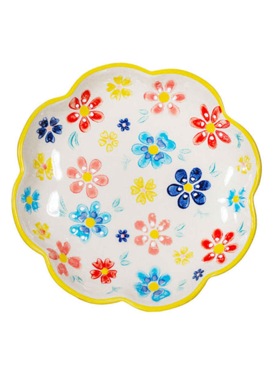 Sass & Belle  Folk Floral Trinket Dish