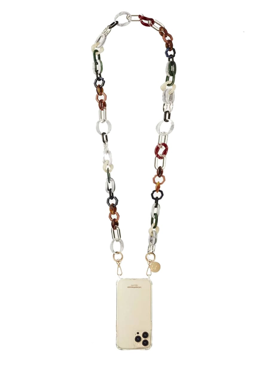 La coque française Long Ava Multicolour Chain