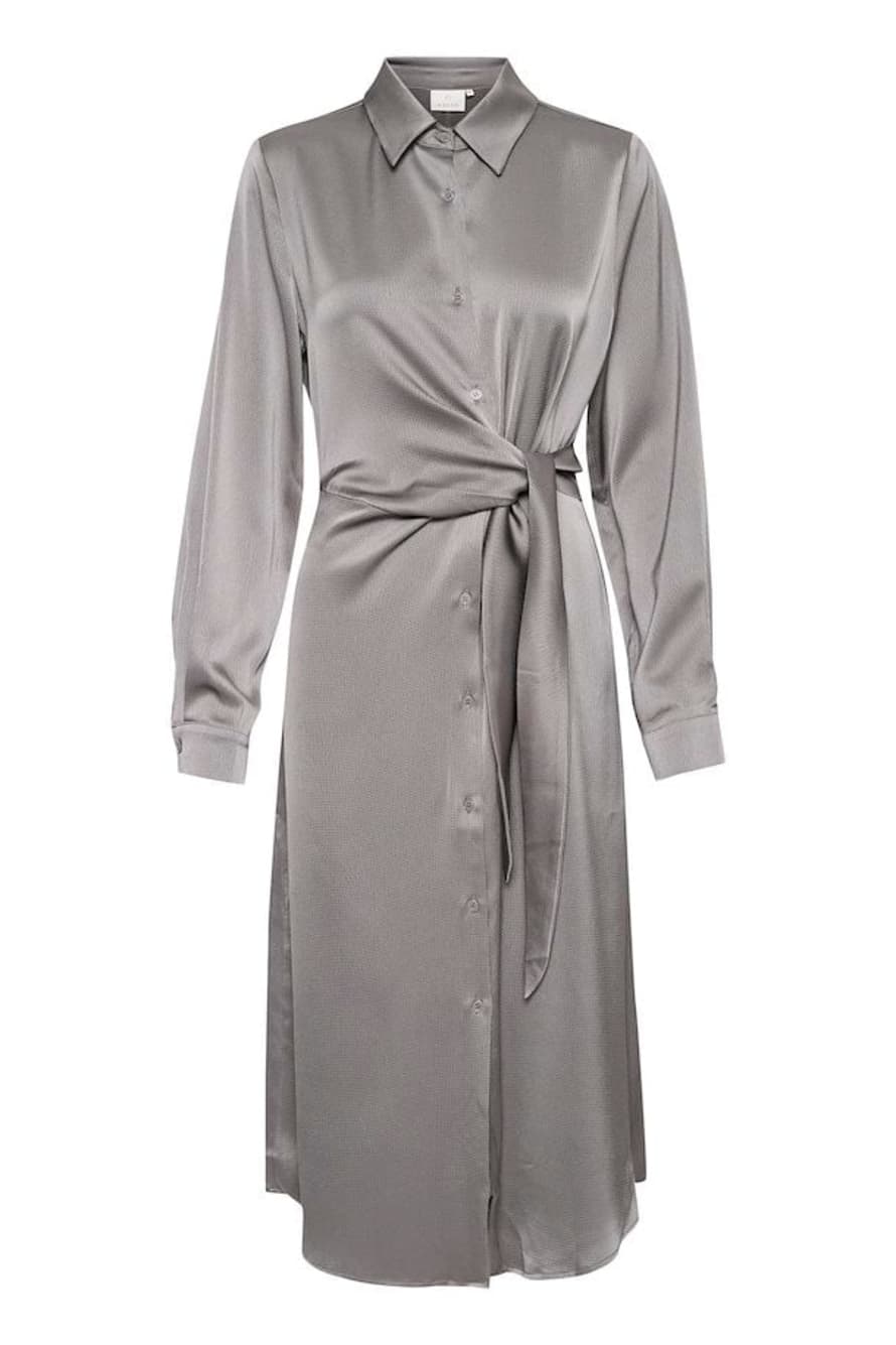 KAFFE Kalotte Satin Tie Dress