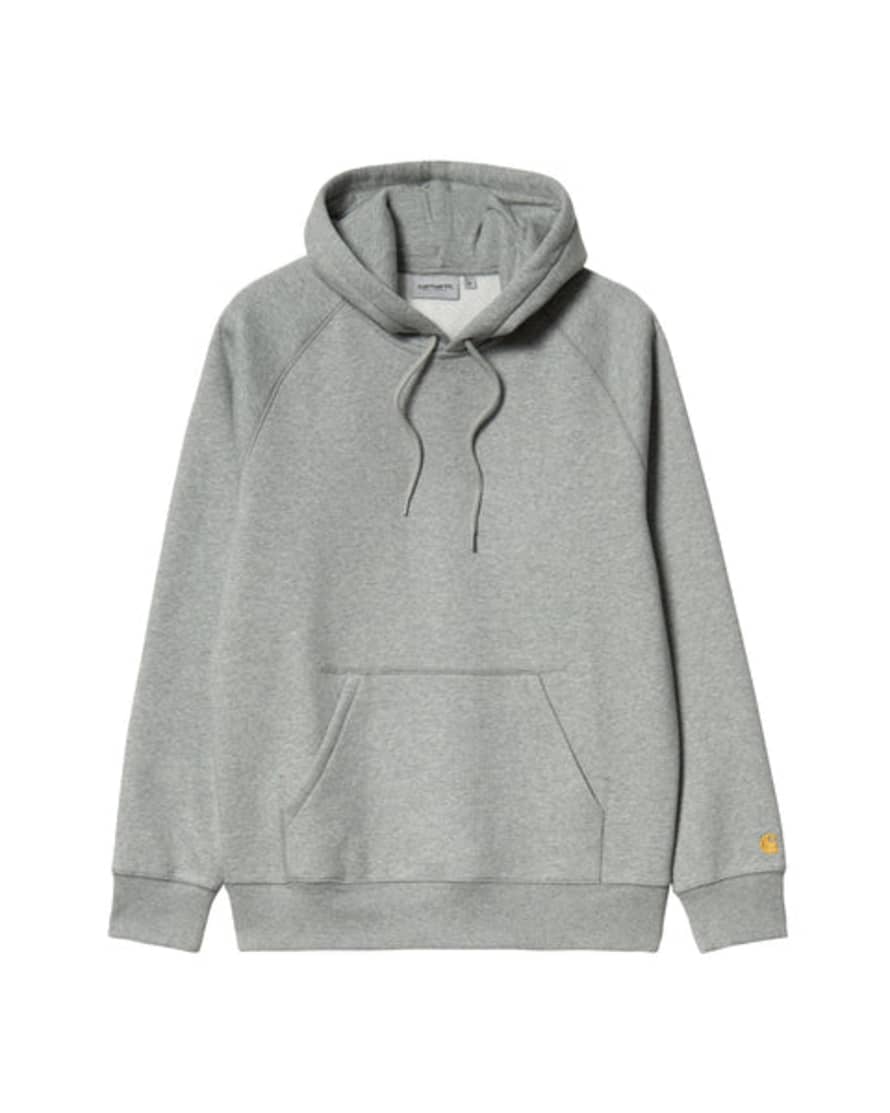 Carhartt Sudadera Hooded Chase - Heather Grey