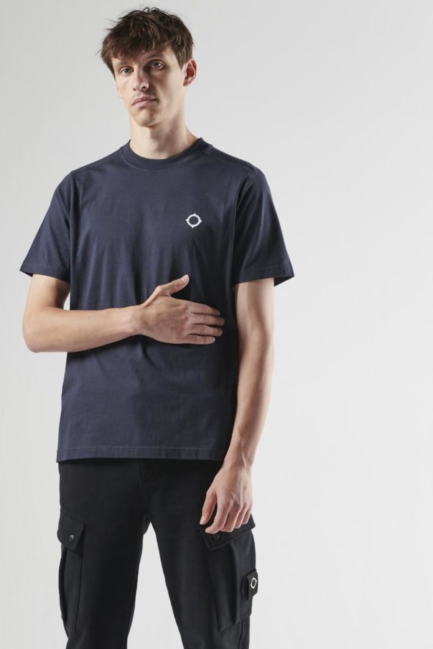 MA.STRUM SS Icon Tee Ink Navy