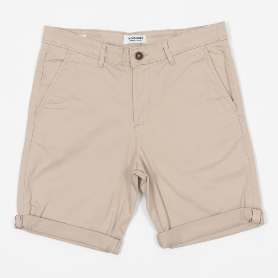 Jack & Jones Bowie Slim Chino Shorts in Beige