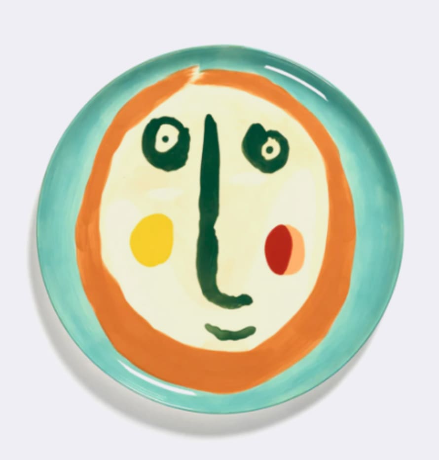 Serax Ottolenghi Face Charger Blue Plate 