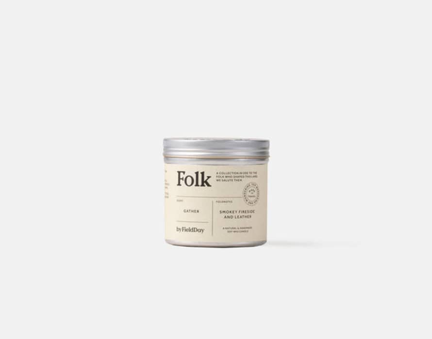 FieldDay Ireland Folk Tin Collection - Gather Vegetable Soy Wax Candle