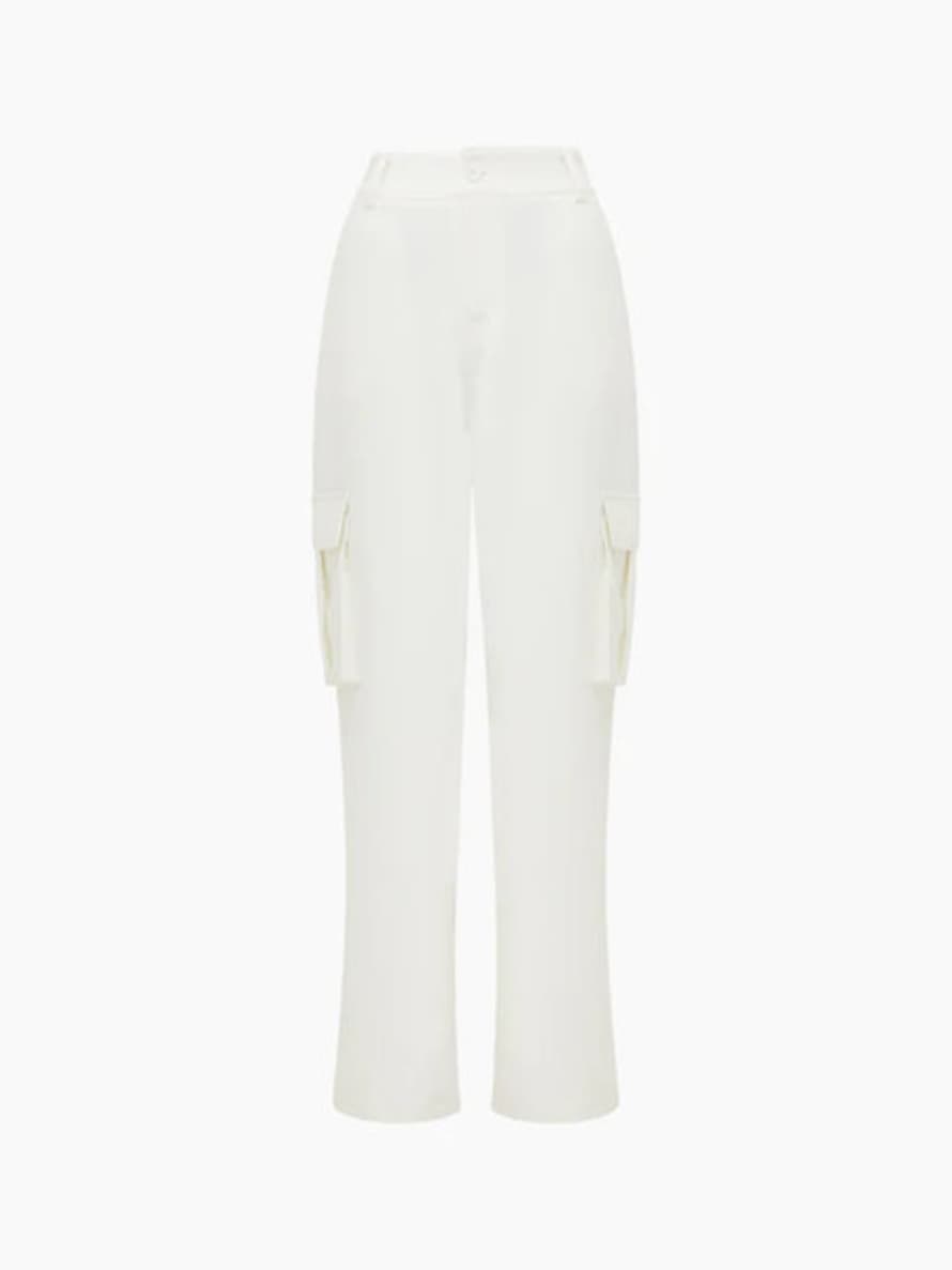 French Connection White Combat Trouser