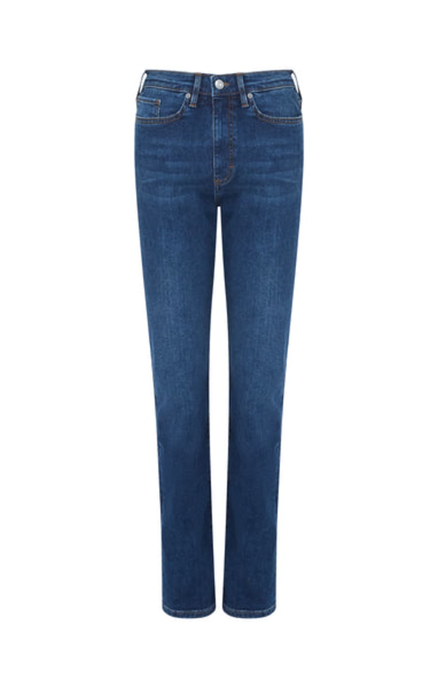 French Connection Blue Stretch Cigarette Denim Jeans