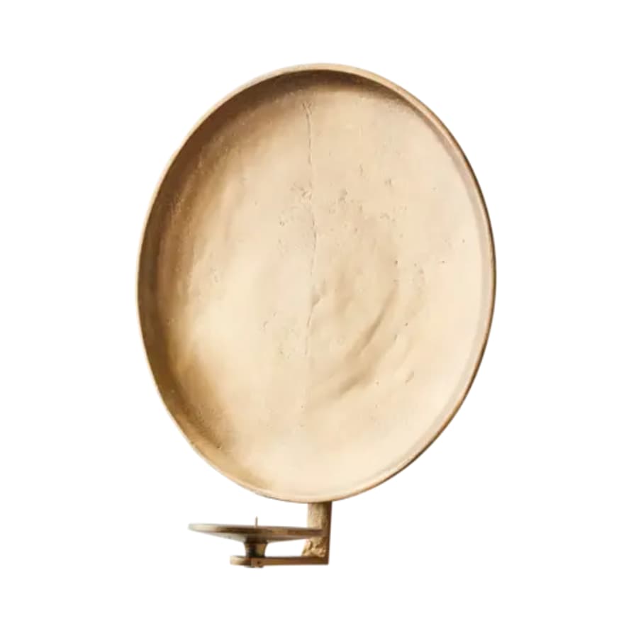 Affari Carter Brass Wall Candle Holder