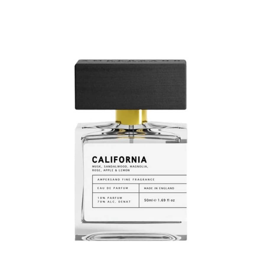  Ampersand fragrances 50ml California Unisex Fine Fragrance