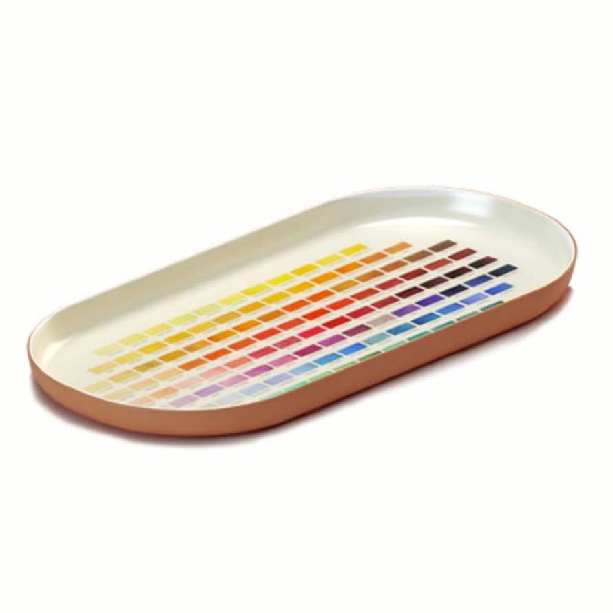 Roomytown Nomenclature Of Colours Enamel Tray