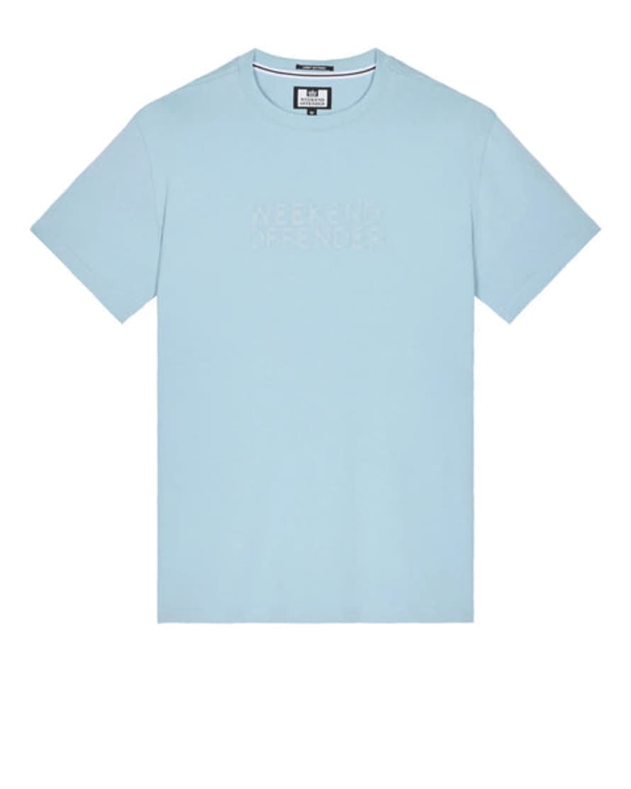 Weekend Offender Bucci Gradient Print Tee In Arctic