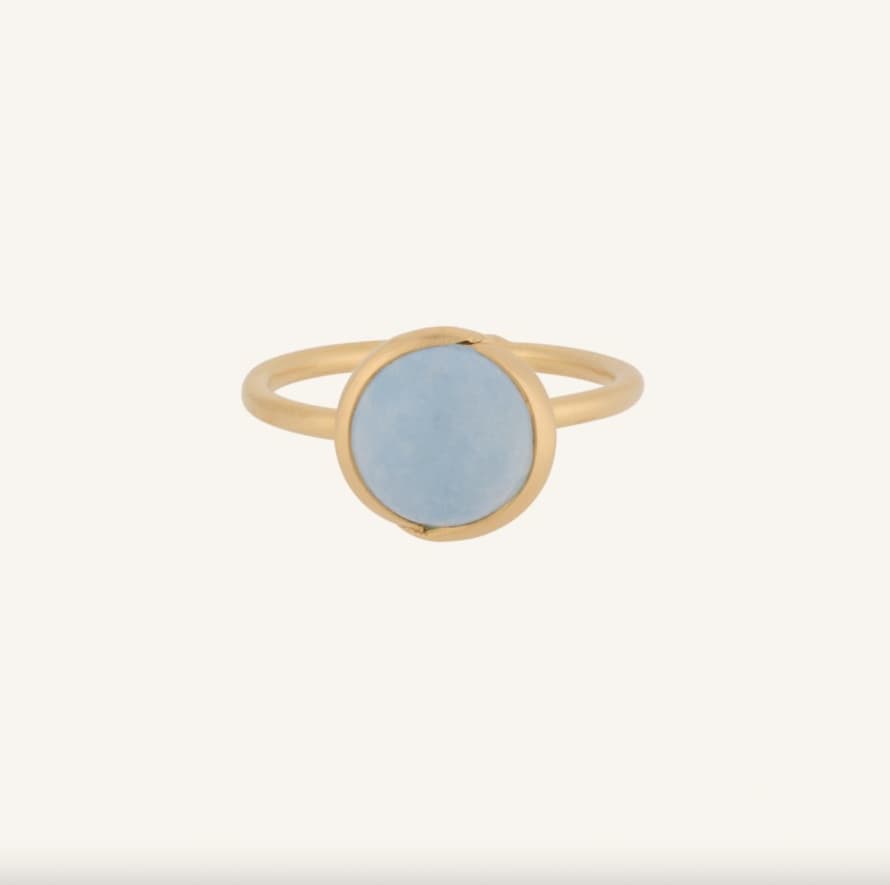 Pernille Corydon Aura blue ring