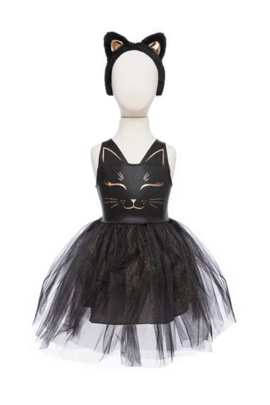 great pretenders Black Cat Dress & Headpiece