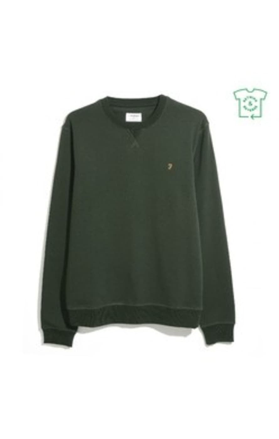 Farah Sweat-Shirt Vert Foncé