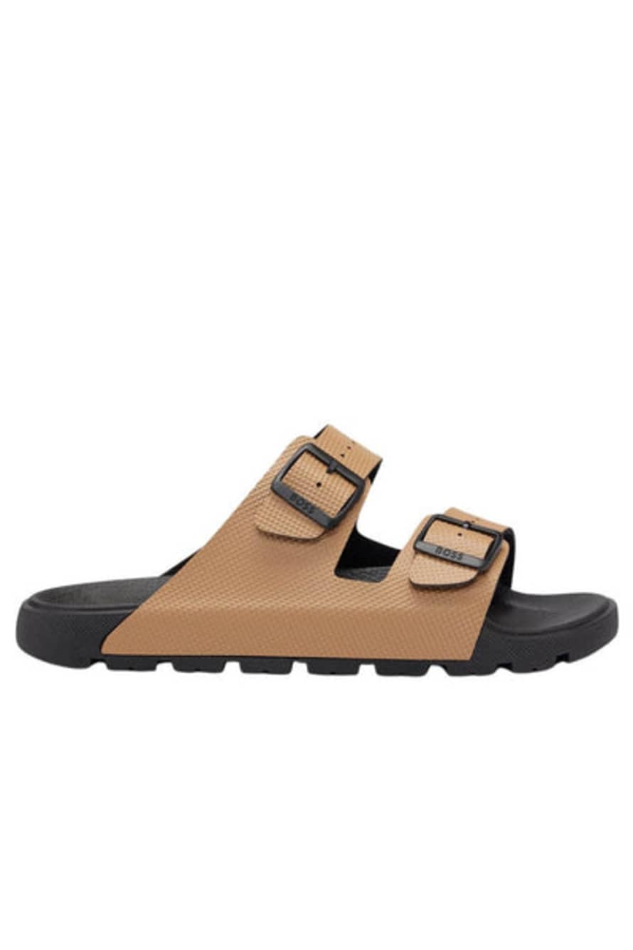 Hugo Boss Boss - Surfley Sandals With Adjustable Straps In Open Beige 50505540 280