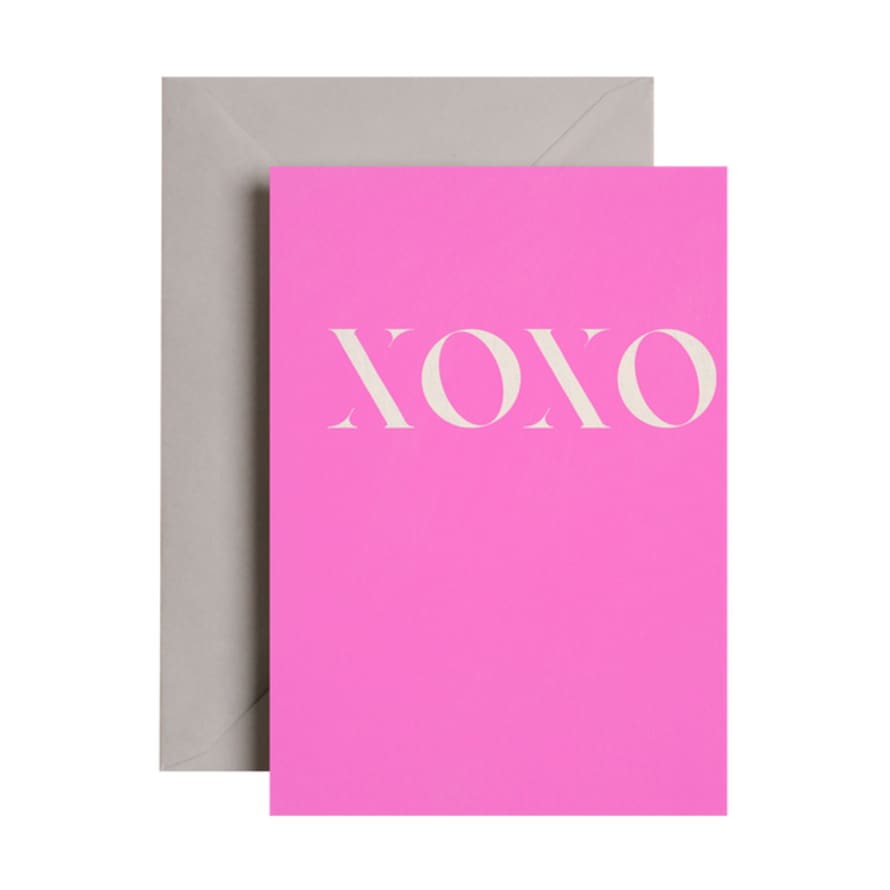 I am Roxanne Xoxo Neon Greeting Card