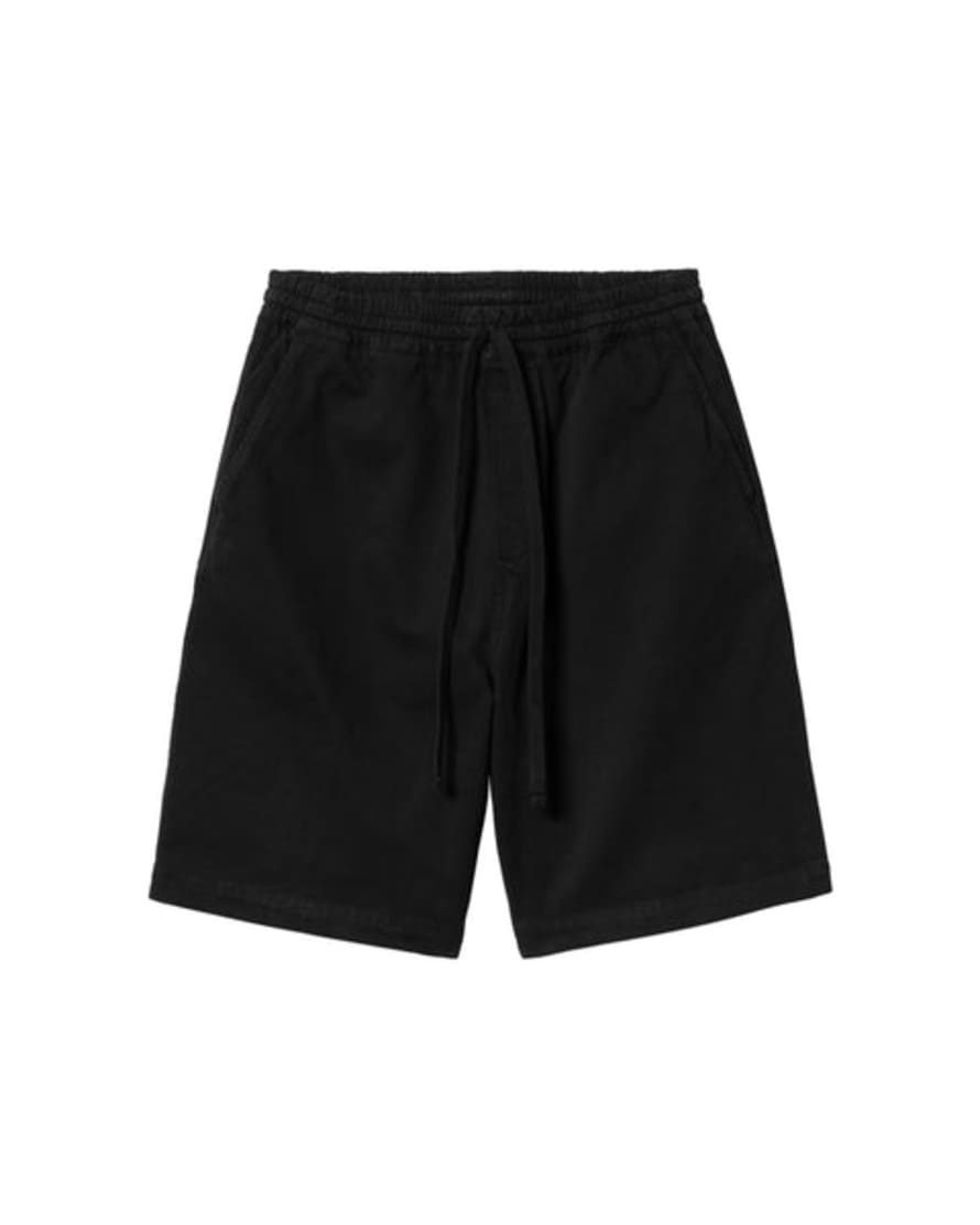 Carhartt Pantalón Short Floyde - Negro (garment Dyed)