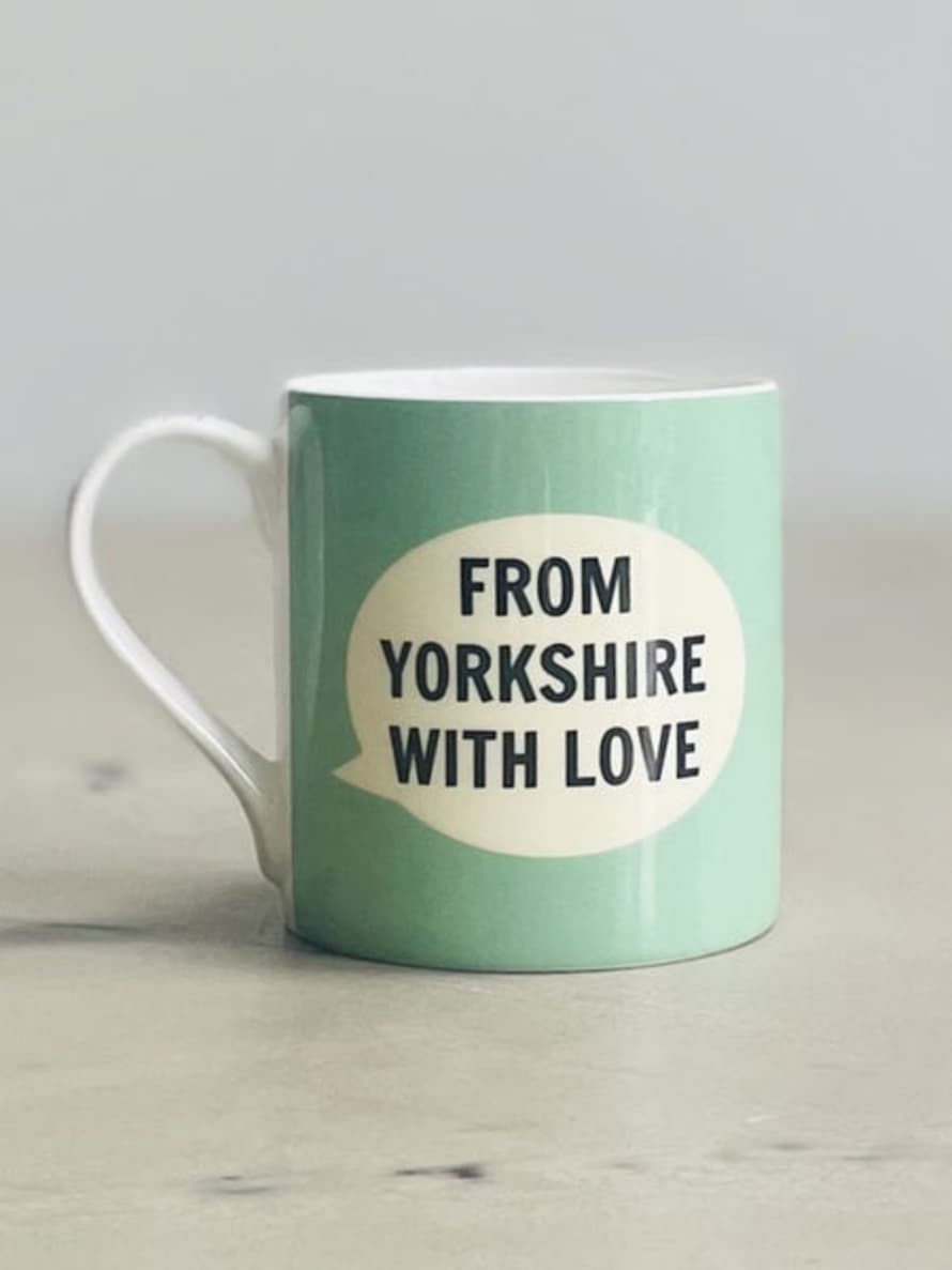 Dialectable Yorkshire With Love Mug