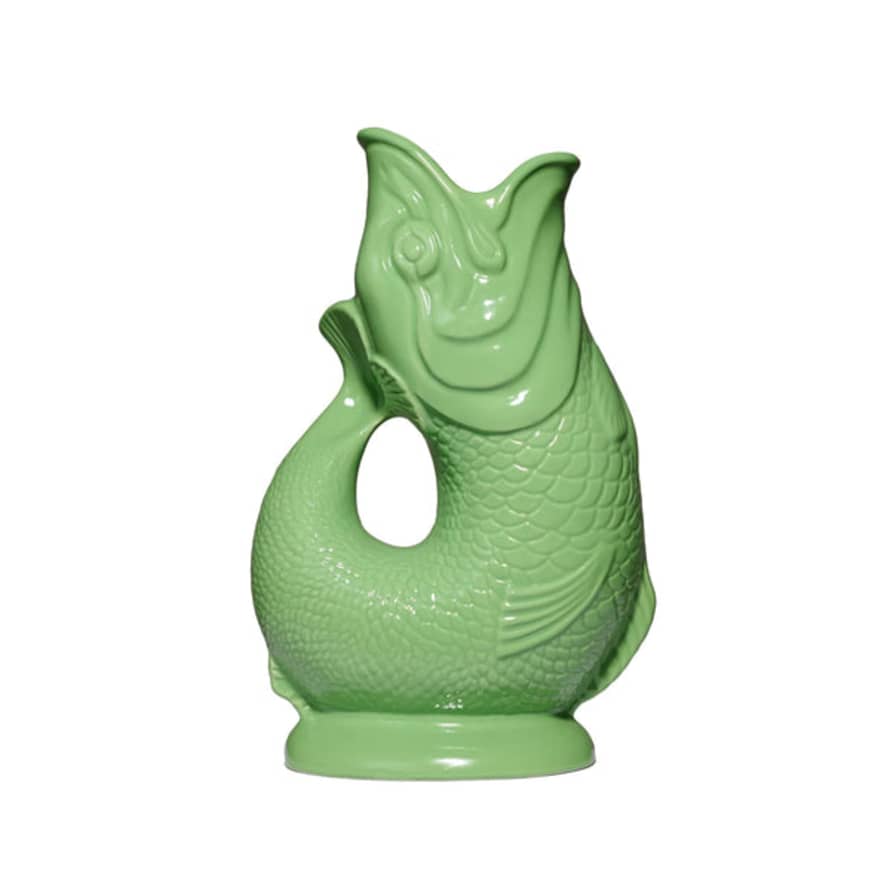 Gluggle Jugs Apple Green Original Gluggle Jug Pitcher Vase