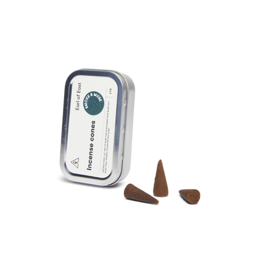 Earl of East London Smoke & Musk Incense Cones