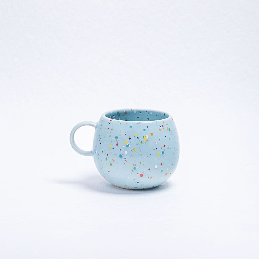 Egg Back Home Large Blue Party Ball Mug