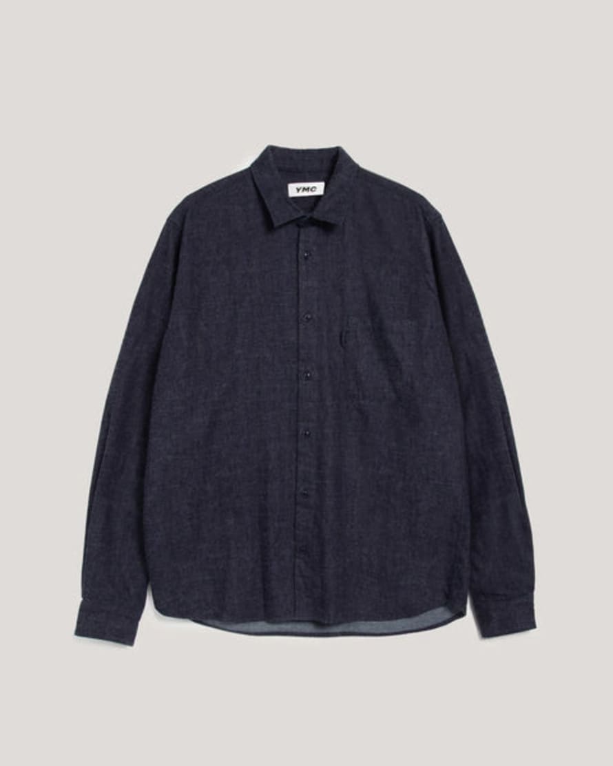 YMC Mens Curtis Shirt Indigo