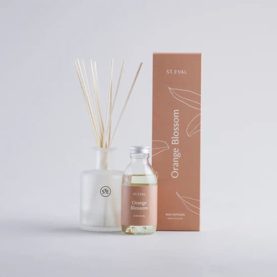 St Eval Candle Company Orange Blossom Lamorna Reed Diffuser