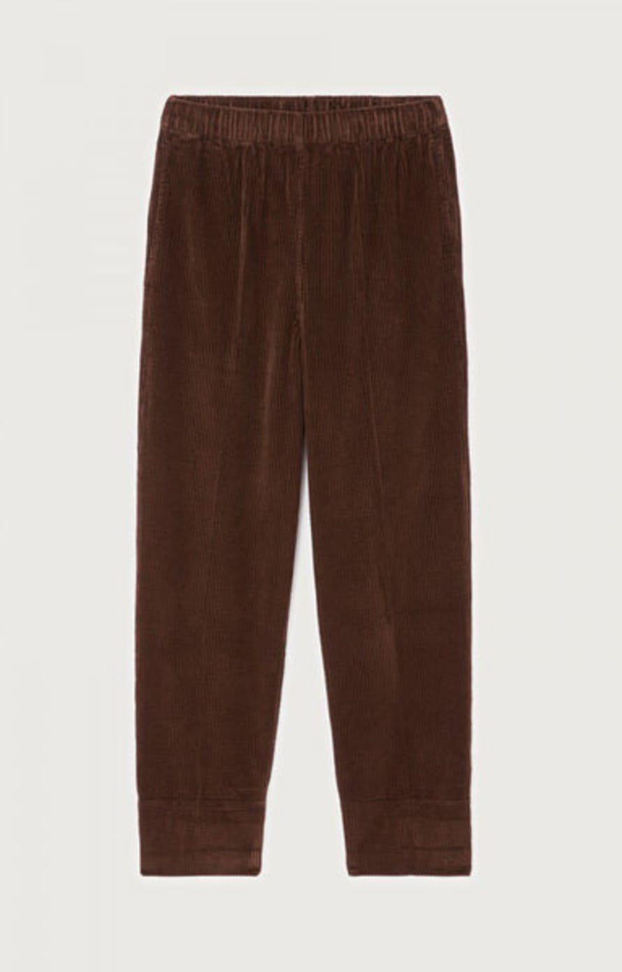 American Vintage American Vintage Padow Trousers In Vintage Brownie