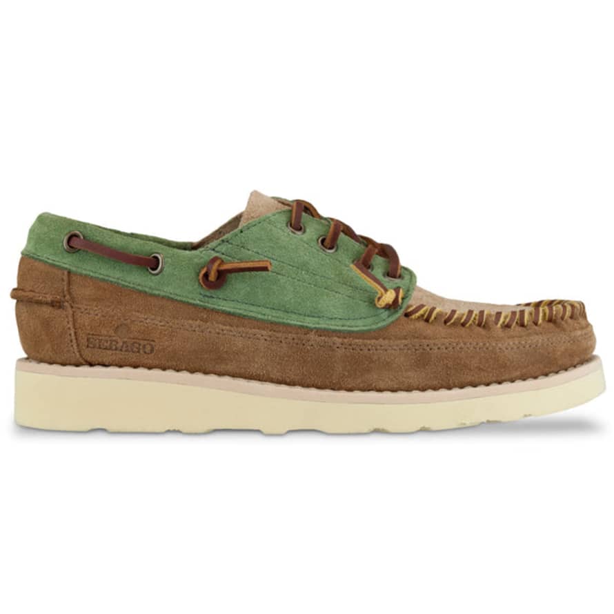 Sebago  Campsides Cayuga Shoes - Agave/camel/cognac