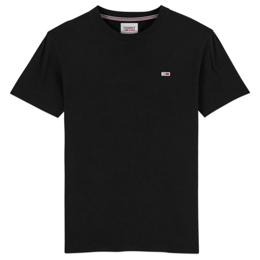 Tommy Hilfiger Tommy Jeans New Flag T-shirt - Black