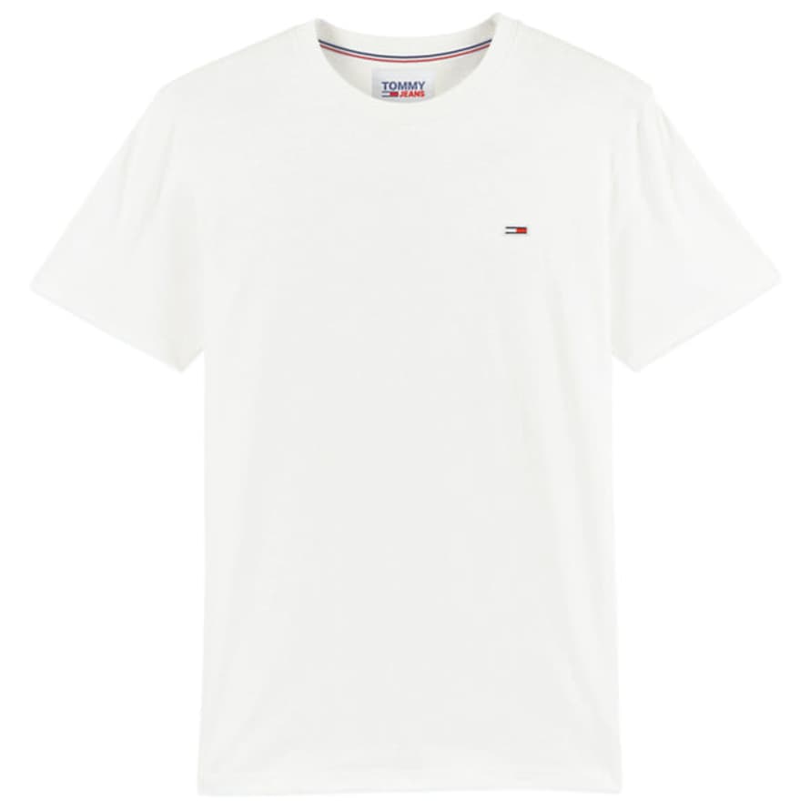 Tommy Hilfiger Tommy Jeans New Flag T-shirt - White