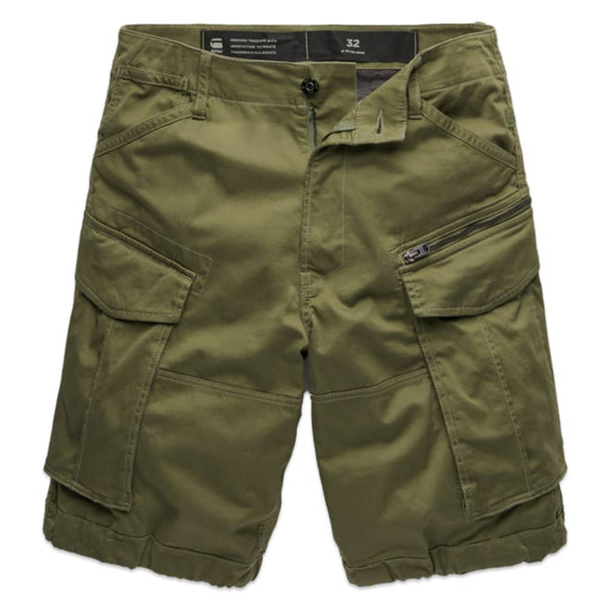 G-Star Raw G-star Rovic Zip Relaxed Cargo Shorts - Sage