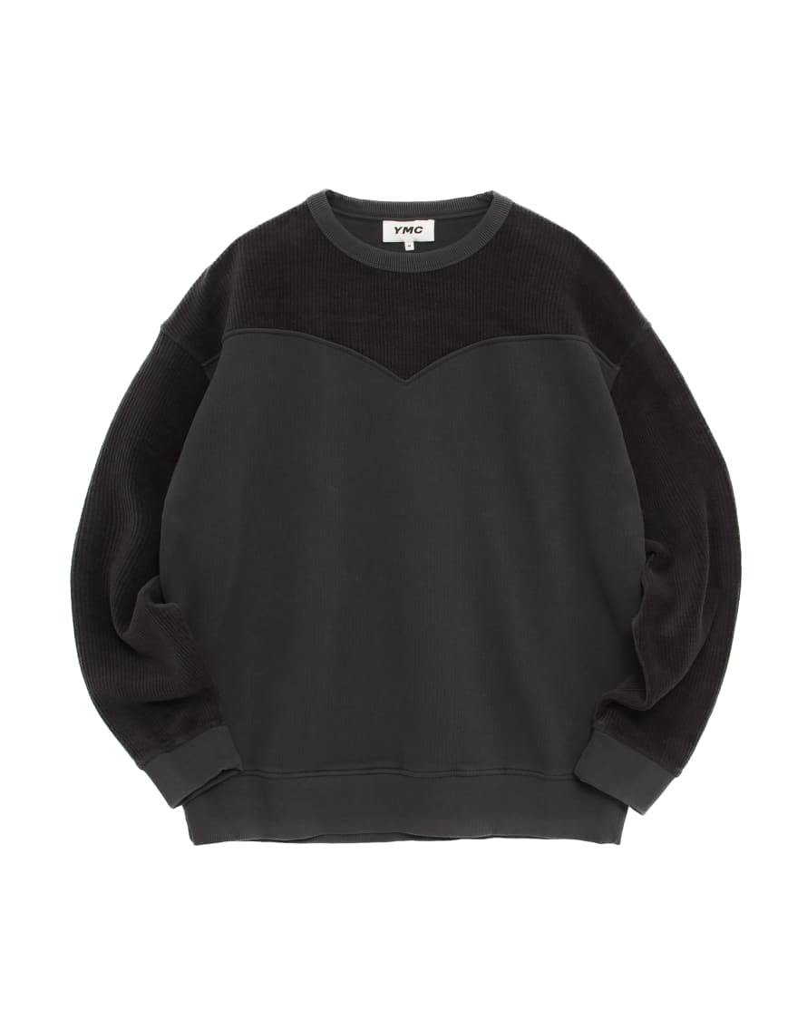 YMC Fauss Western Sweatshirt - Black